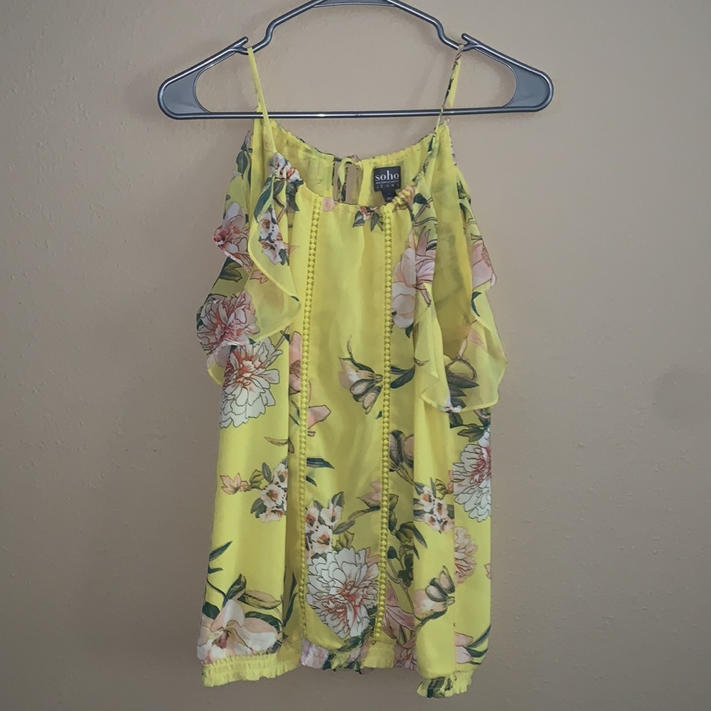 Yellow blouse